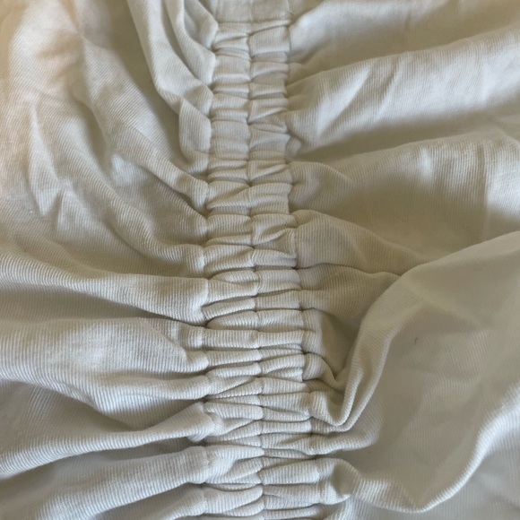 White lululemon cinched tank top|size 4|work about 10 times - Picture 2 of 4